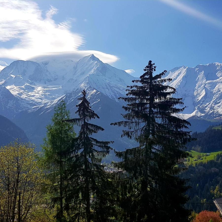Appartement Saint Gervais Les Bains Vue Imprenable Mont Blanc מראה חיצוני תמונה