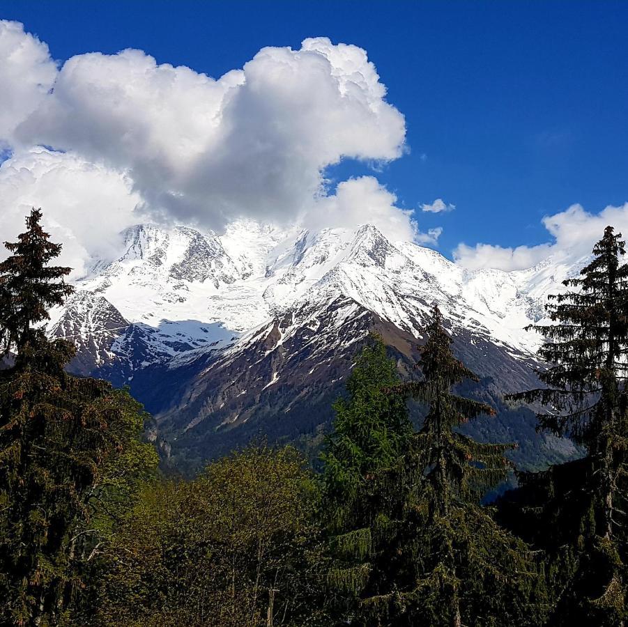 Appartement Saint Gervais Les Bains Vue Imprenable Mont Blanc מראה חיצוני תמונה