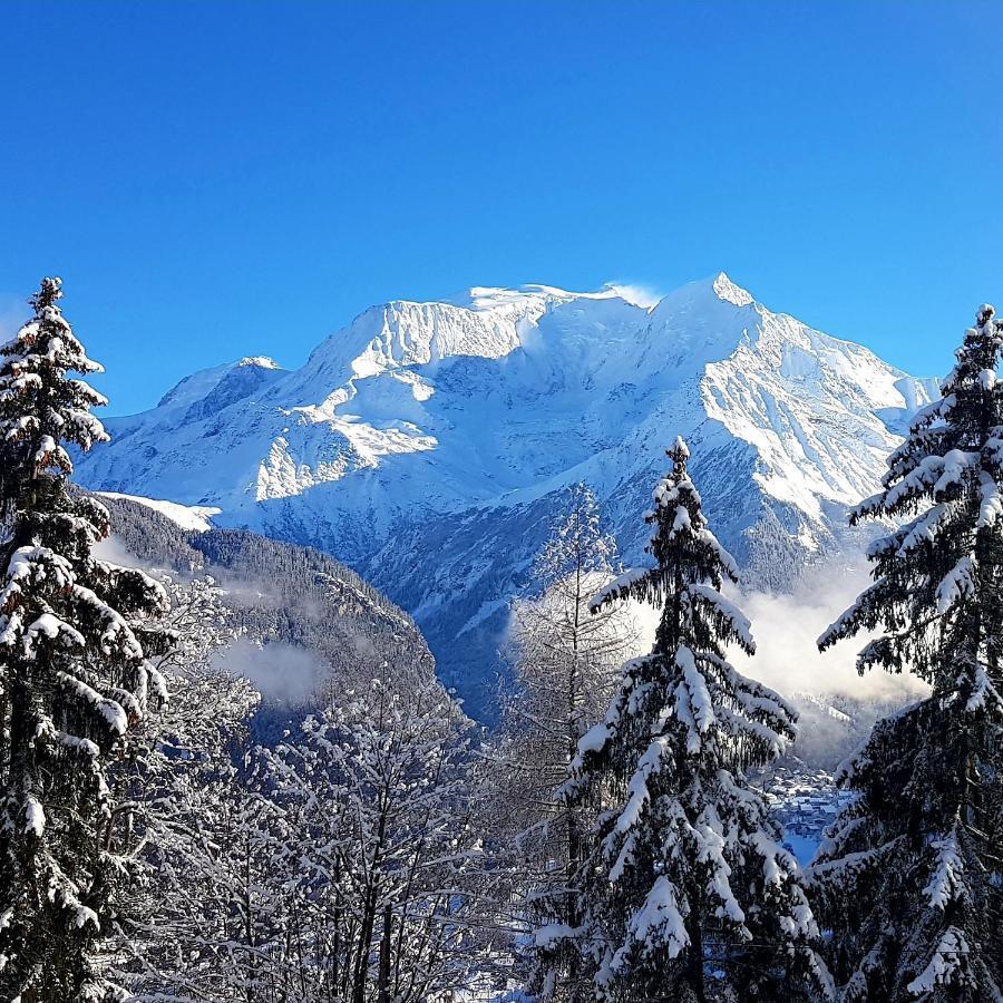 Appartement Saint Gervais Les Bains Vue Imprenable Mont Blanc מראה חיצוני תמונה
