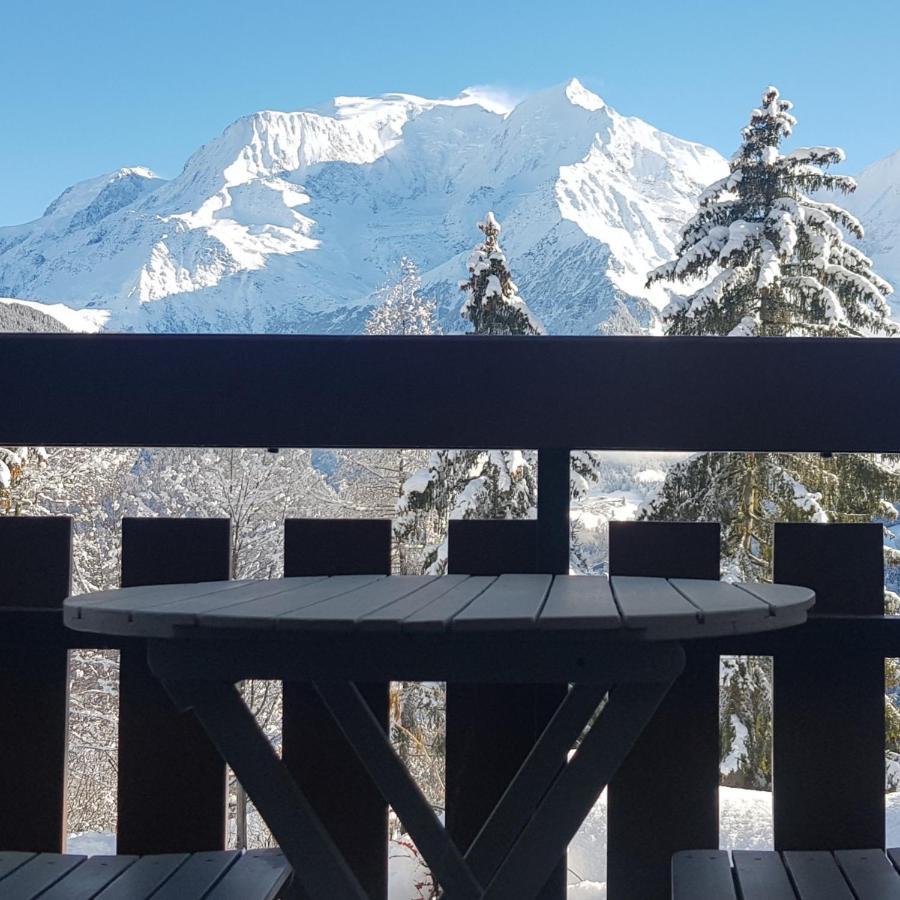 Appartement Saint Gervais Les Bains Vue Imprenable Mont Blanc מראה חיצוני תמונה